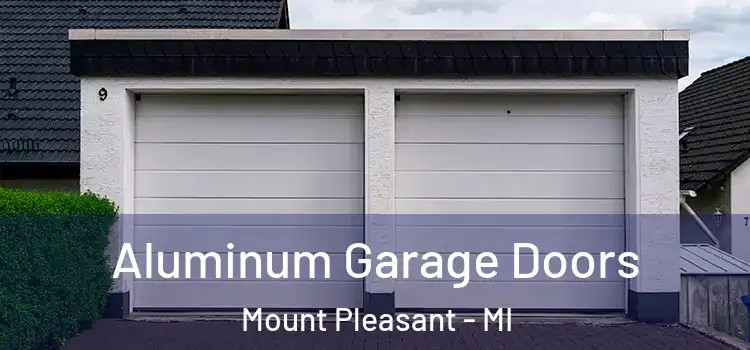  Aluminum Garage Doors Mount Pleasant - MI